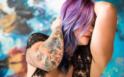 Colorful and Artistic Boudoir Photography in Sacramento